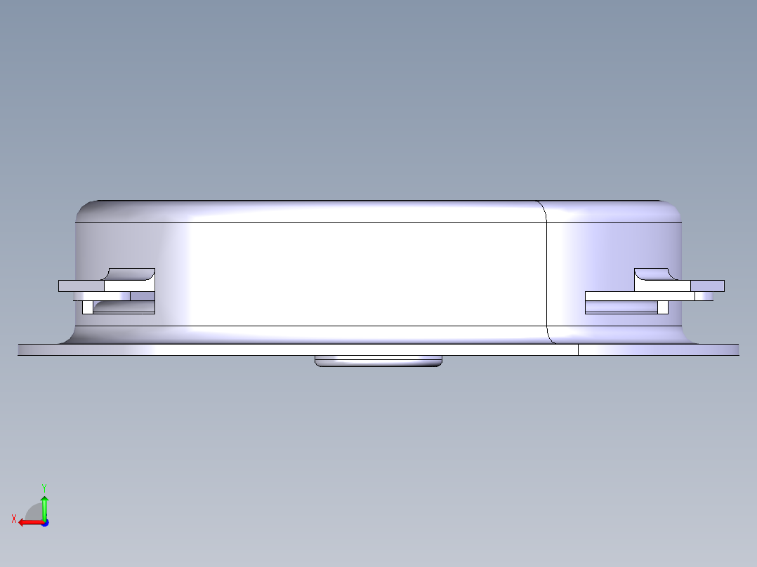 膜片弹簧离合器后视图