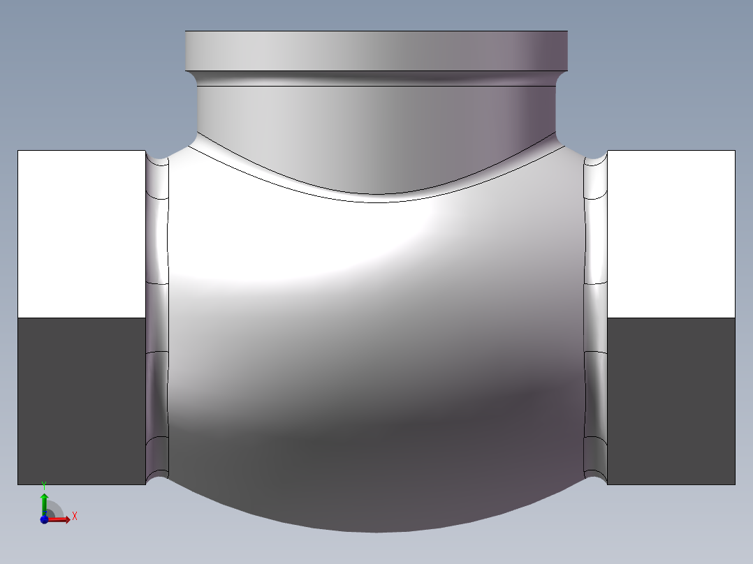 SW格式3D图(模型练习题)-042前视图