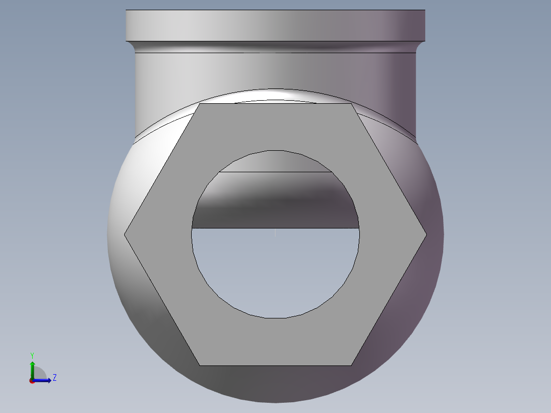 SW格式3D图(模型练习题)-042左视图