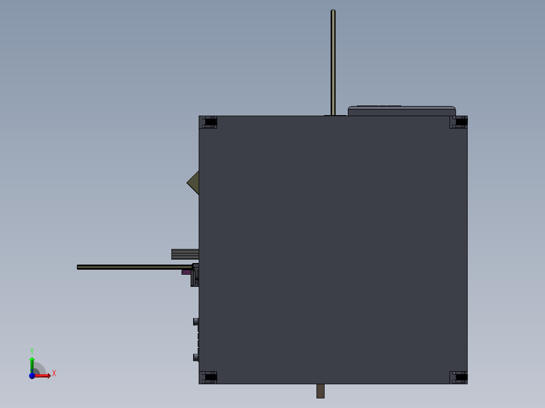 模组测试三合一前视图