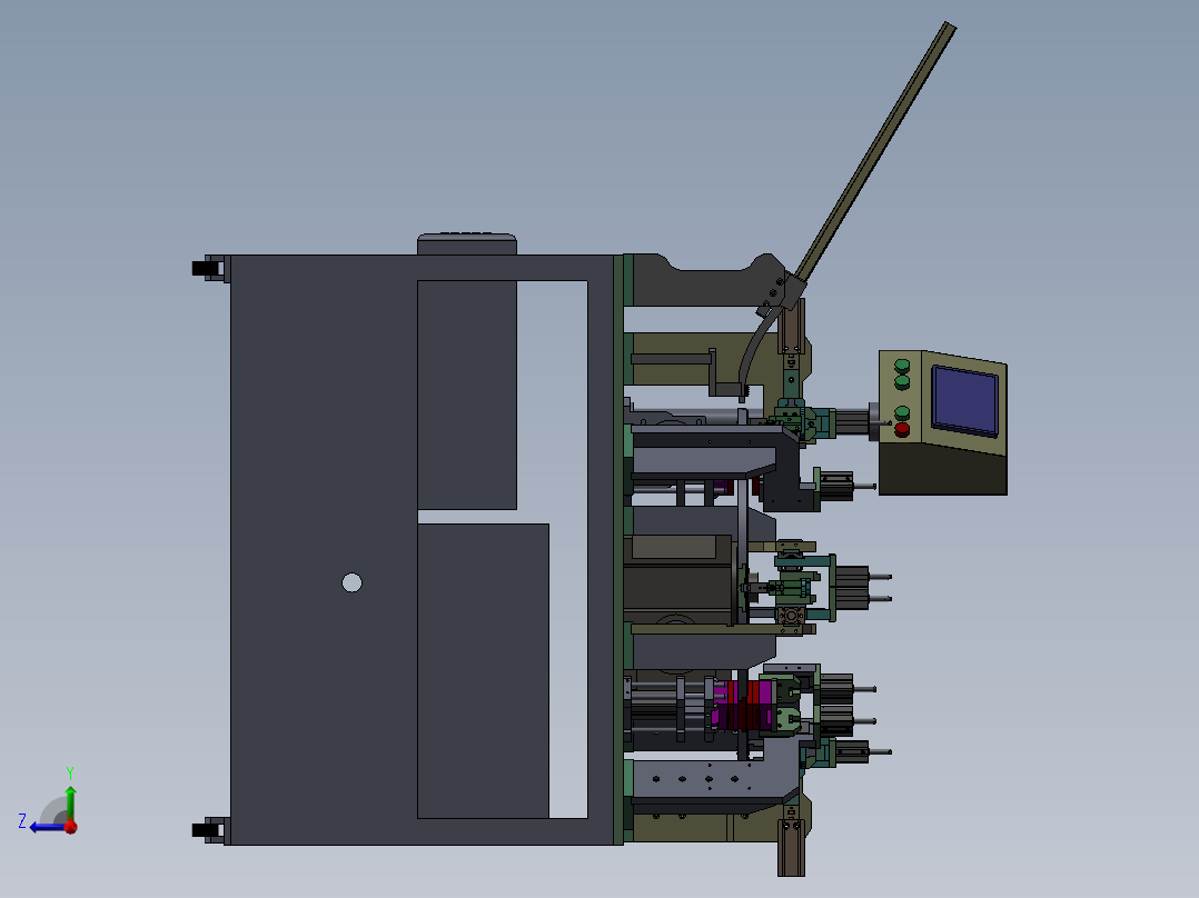 模组测试三合一右视图