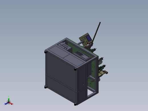模组测试三合一正等轴测缩略图