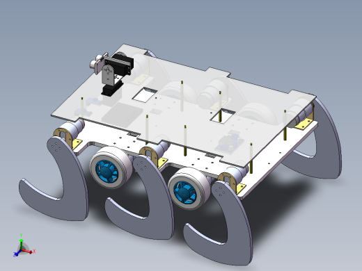 轮足两用 1（三维+说明书+程序+原理图+二维）