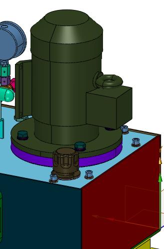 印刷机械设备多路润滑液压系统