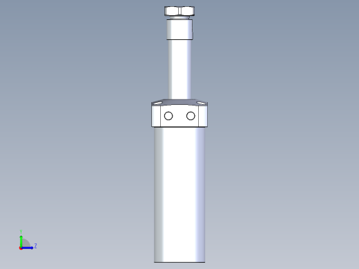 KOSMEKLHA0550-SR-Q50多系列多零件图纸模型左视缩略图