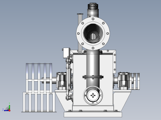 冲击式水轮机右视缩略图