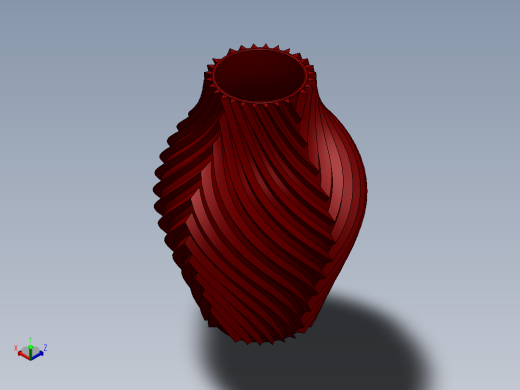 sequence-vase-花瓶模型