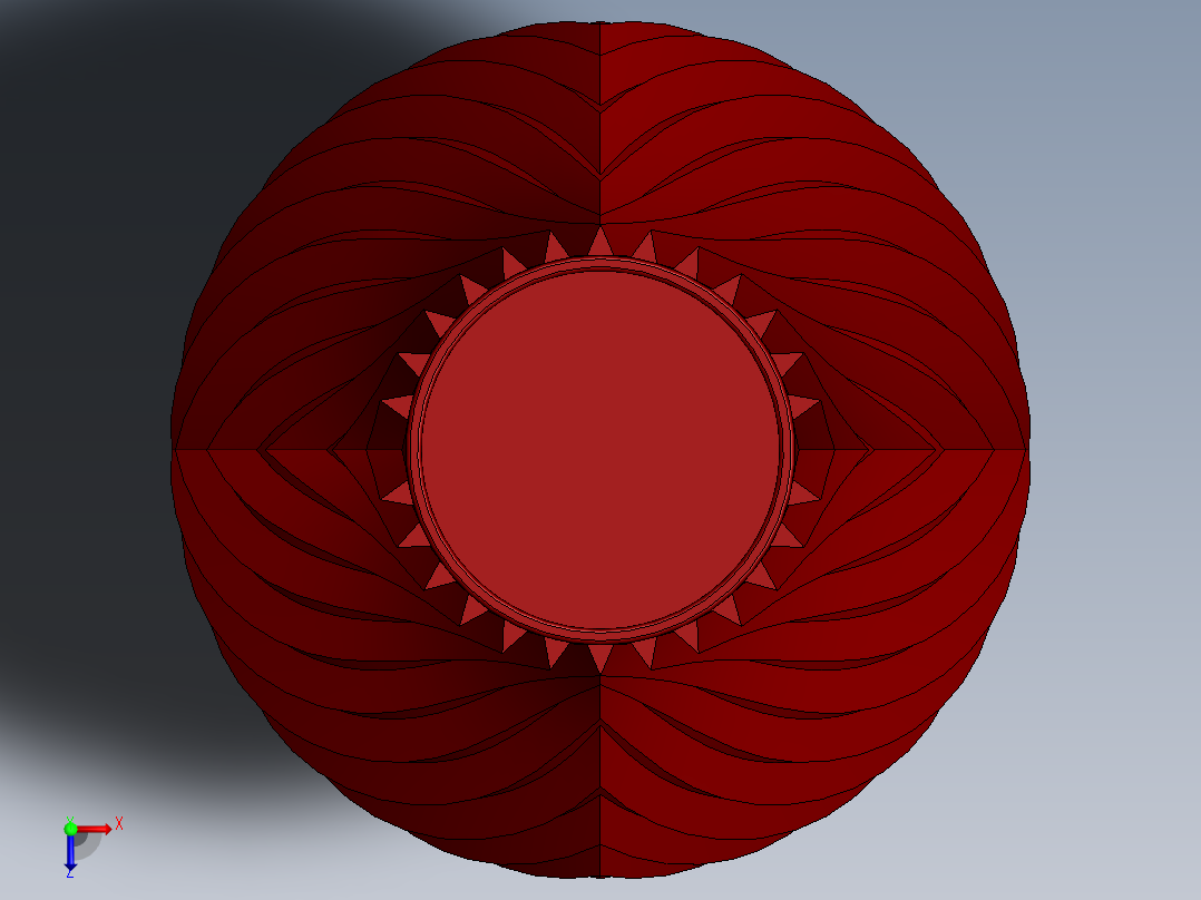 sequence-vase-花瓶模型俯视图