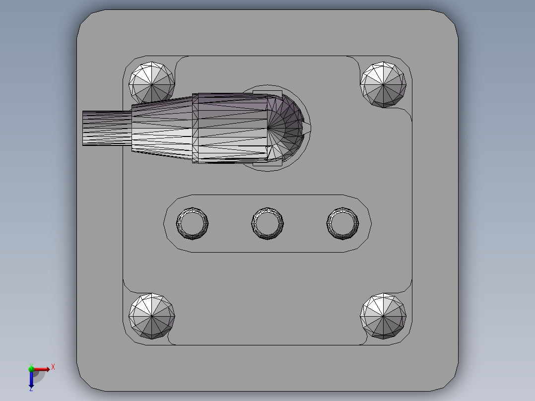电气比例阀ITV3050-322L（SMC）(配平板型托架KT-ITV-F2)俯视图