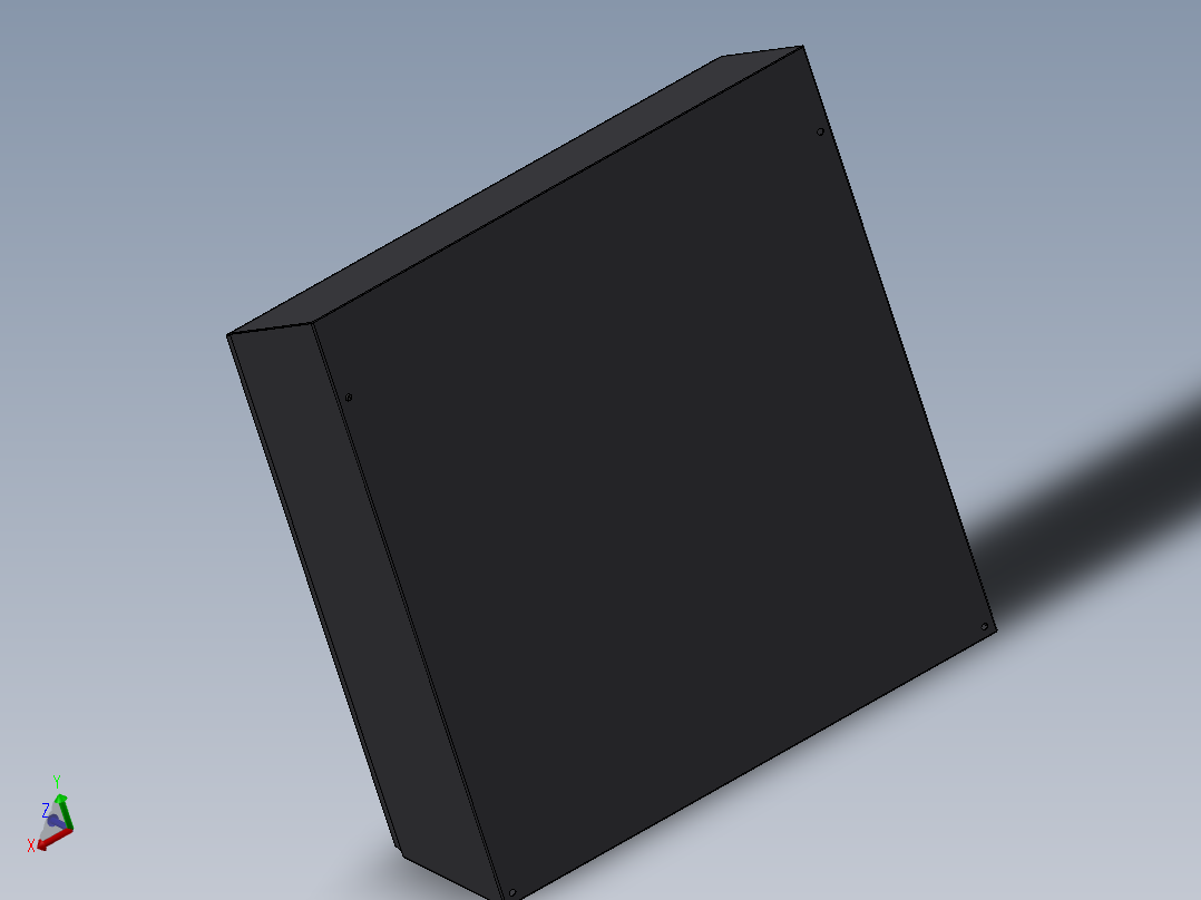 电器柜 电控柜 (66) 机械设计素材主视图