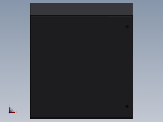 电器柜 电控柜 (66) 机械设计素材前视缩略图