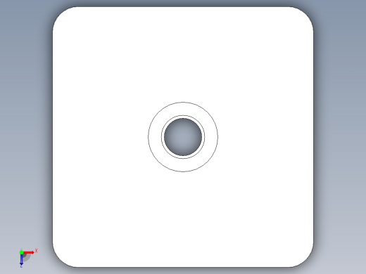 型材-BR 30X30 ZINC COVER CAP 3842518204俯视缩略图