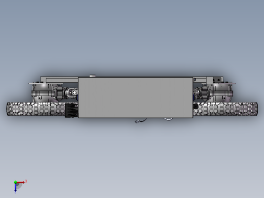 车轮架总成L 新型遥控四驱运输车部件2俯视缩略图