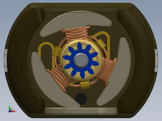 直流电动机马达前视缩略图