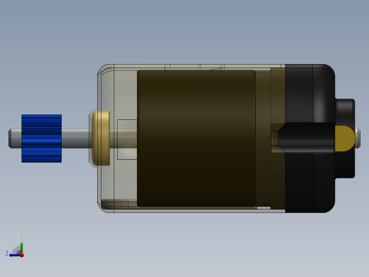 直流电动机马达右视缩略图