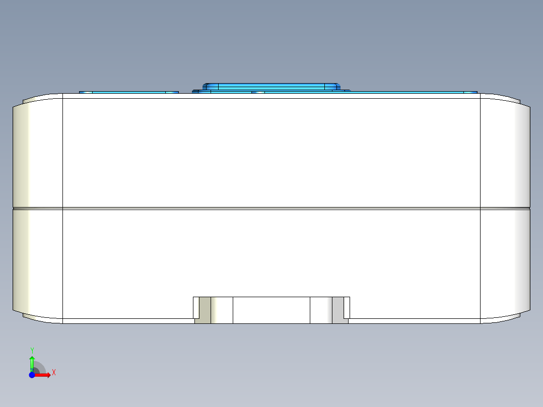 公牛GN-403插线板 UG SW STP X_T前视图
