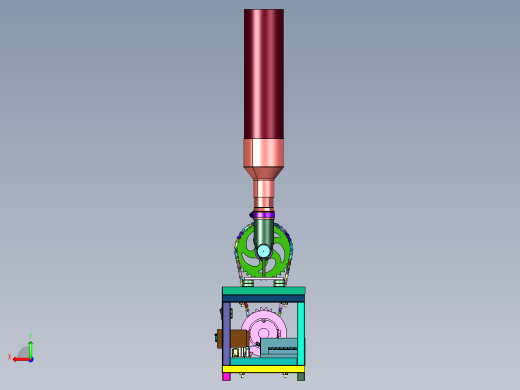 可降解塑化单螺杆挤出机后视缩略图