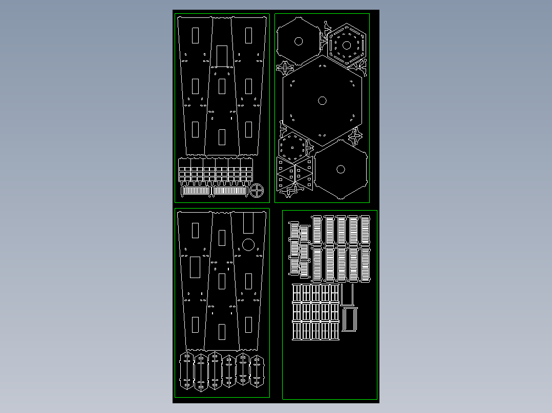 立体拼图、激光切割、线切割图纸(34)
