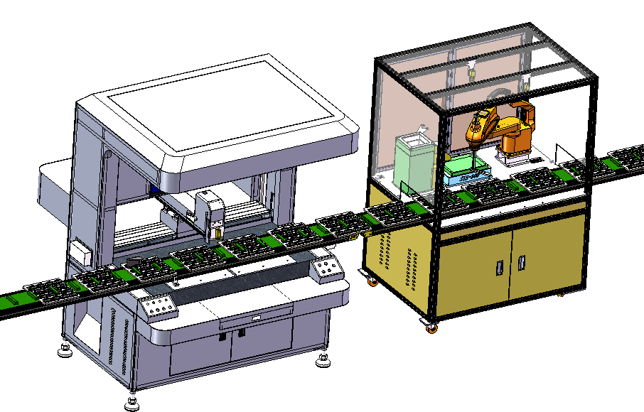 在线视觉点胶和自动贴合x_t
