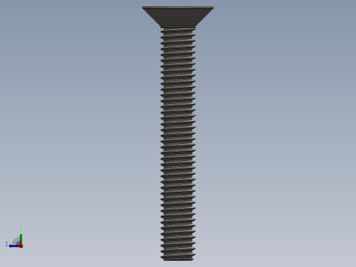 Screw_ISO_10642_M3x22_A2.SLDPRT右视缩略图