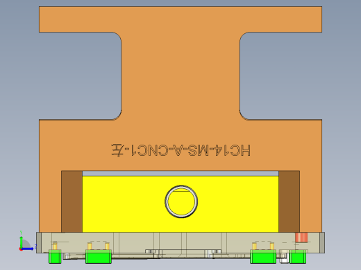 HC14-MS笔记本CNC工装夹具三维模型-A-CNC1左视缩略图