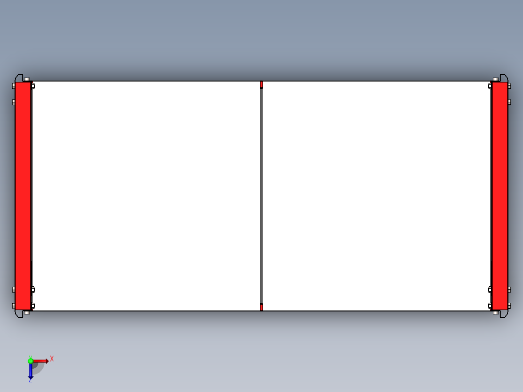 货架、一般货架俯视图