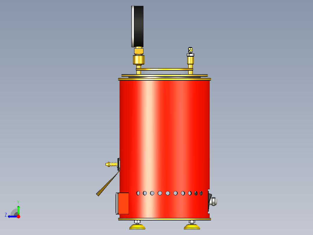 B2004262-蜡注射器右视图