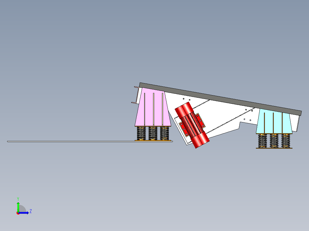 B3003874-振动筛左视图