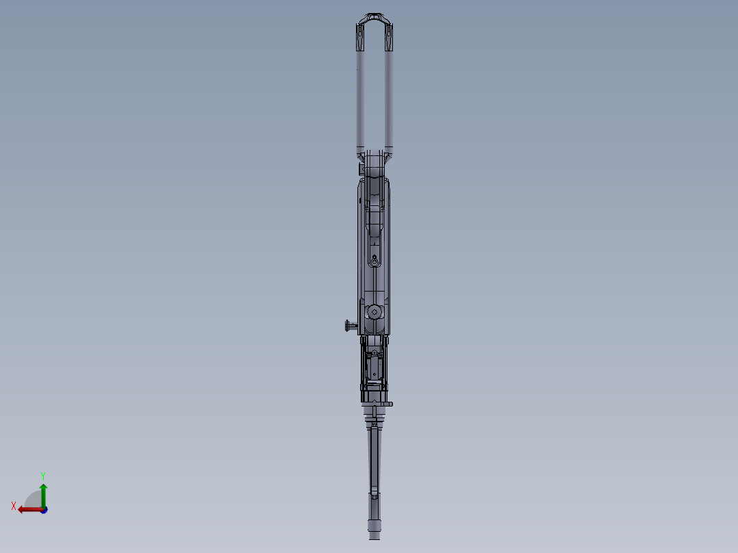 手枪左轮冲锋枪老式狙击步枪设计3D图纸maschinenpistole-40-mp-40 SW IGS后视图