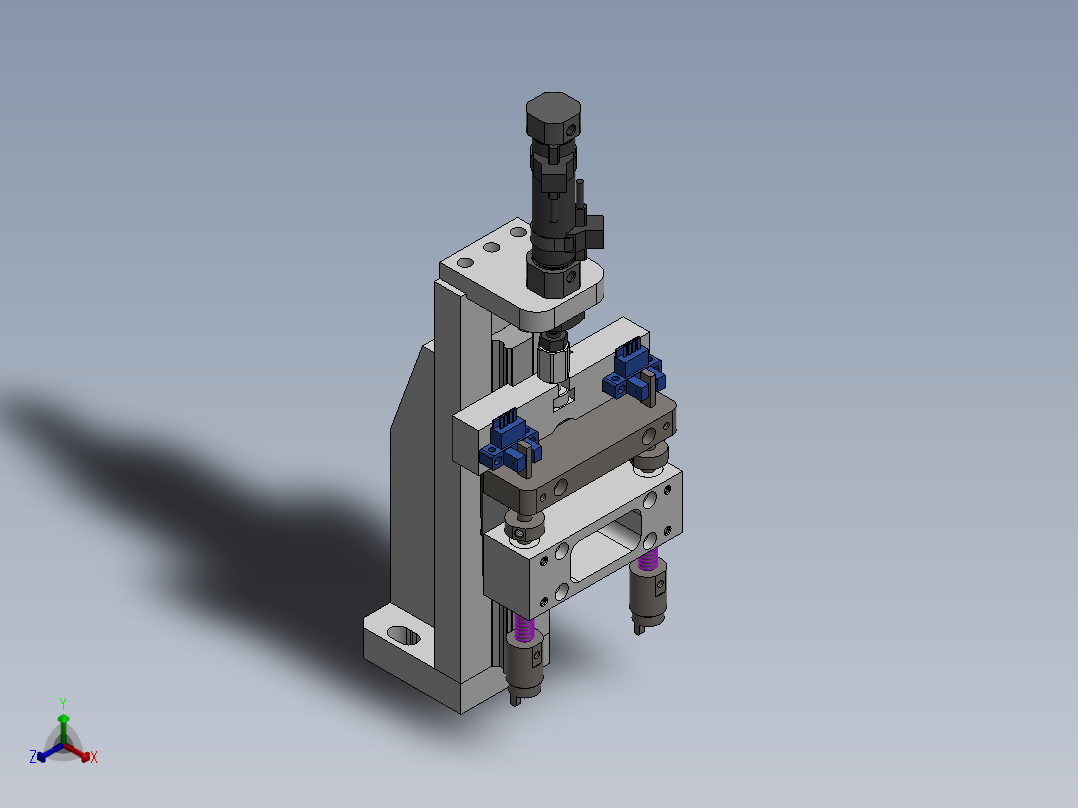 基于槽型光电的方向检测机构