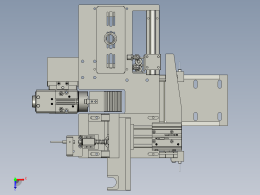 030000认面吹气组件俯视缩略图