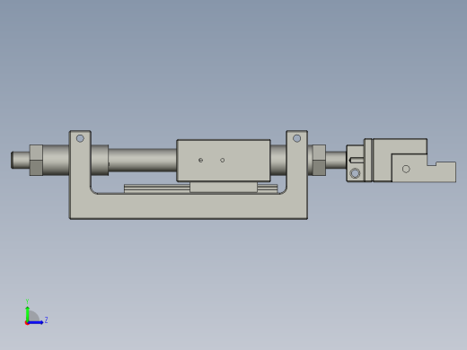 驰远_集成式弹簧热铆枪_CY-SP45-A左视缩略图