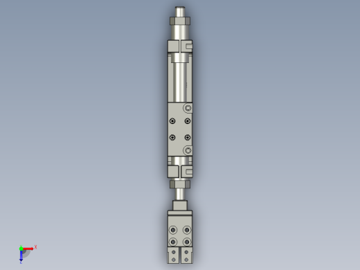 驰远_集成式弹簧热铆枪_CY-SP45-A俯视缩略图