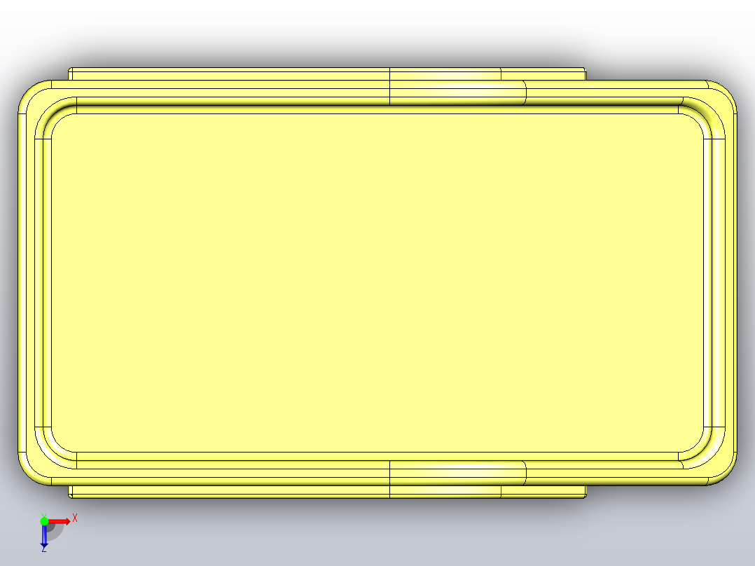 塑料螺栓箱俯视图