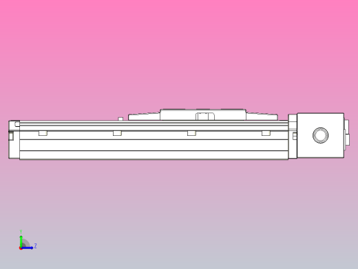 机器人皮带驱动直线轴TPA-GCB-120-P70-L100-DL-M20-N3左视缩略图