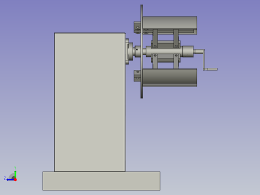 金属卷料开卷机右视缩略图