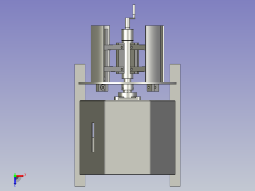 金属卷料开卷机俯视缩略图
