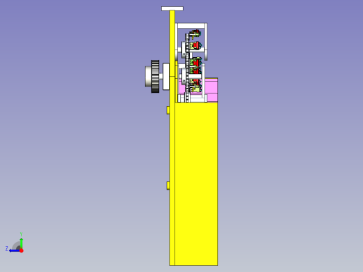 电容链条输送线设计右视缩略图