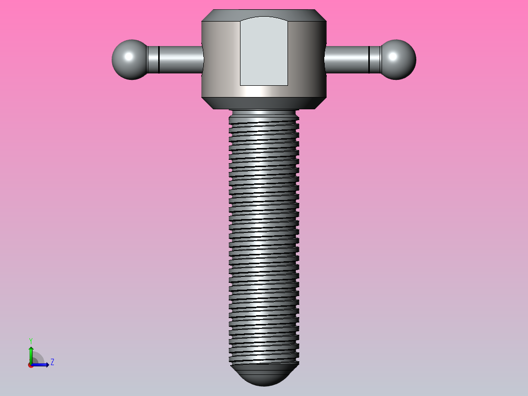 调平螺栓左视图