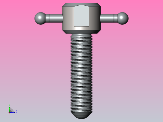 调平螺栓左视缩略图