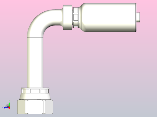 标准液压接头1J1HY-6-4右视缩略图
