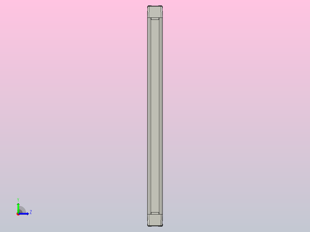 XTB15-1020-S安全光栅左视图