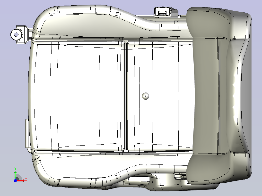 汽车座椅前视图