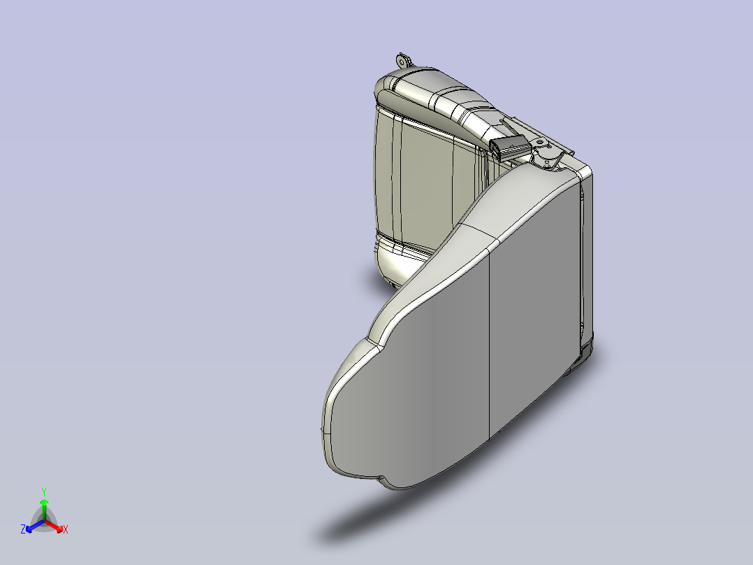 汽车座椅正等轴测图