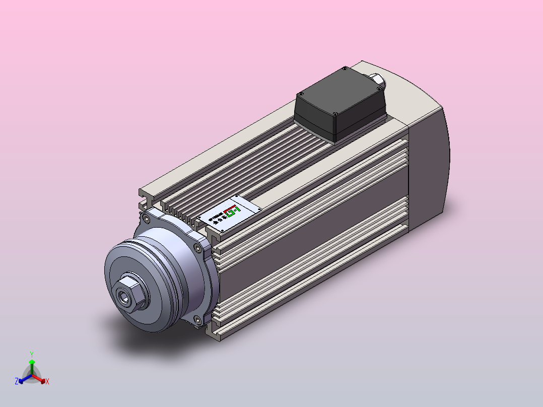 DS85E-CF30(中线盒) 精密锯切电机[DS85E-S03P7.50-SCF30]主视图