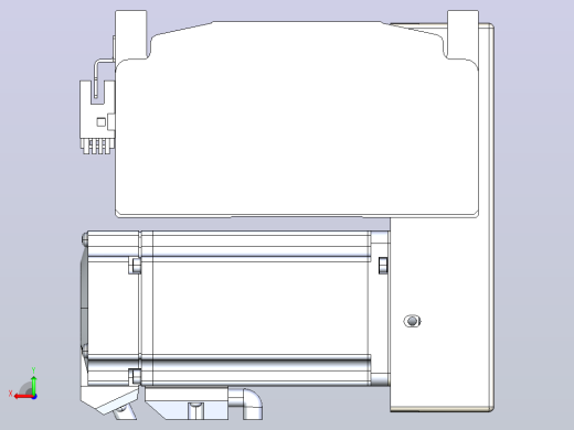 皮带直线轴半封闭可选导轨TPA-HNB-140D-120-L2750-LP-C-P40-N3后视缩略图