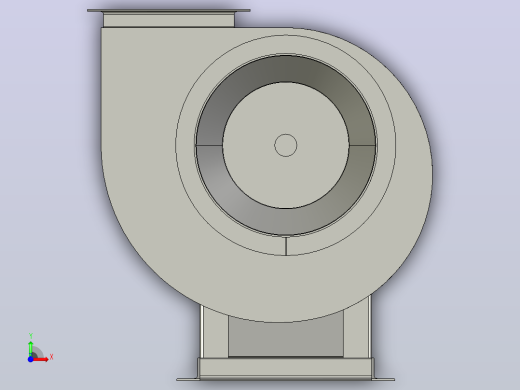 风机离心风机前视缩略图