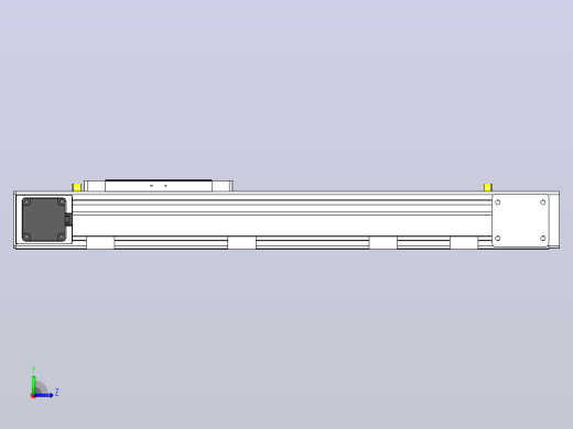 DMEB80-LTCR欧规同步带模组直线模组（电机左折直连）[DMEB80-L20S350-DT400-C2U-LTCR]左视缩略图