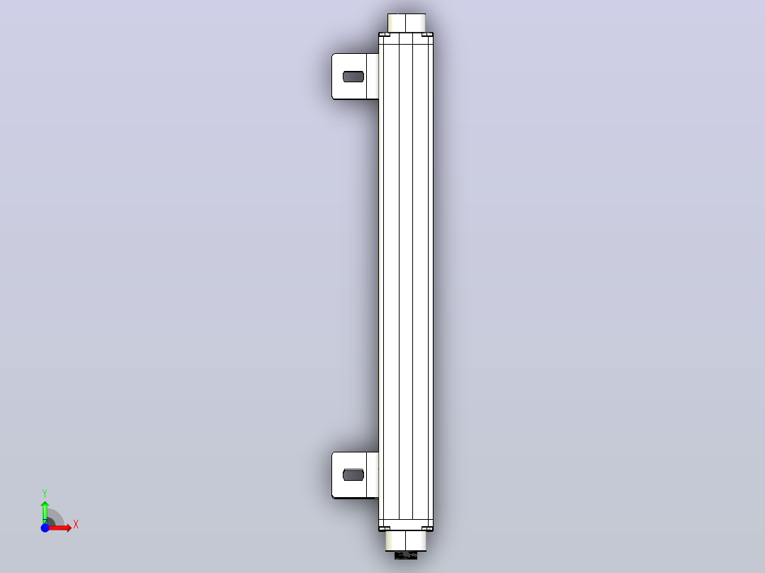 XTN1420（总高：350mm）安全光栅前视图