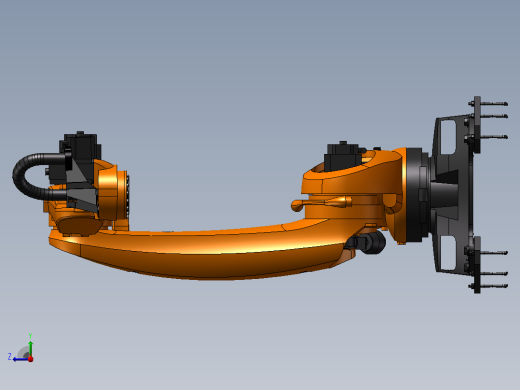 KUKA KR QUANTEC PA arctic机器人右视缩略图